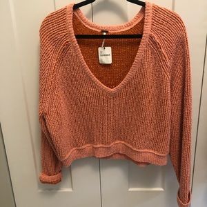 Free People cropped sweater